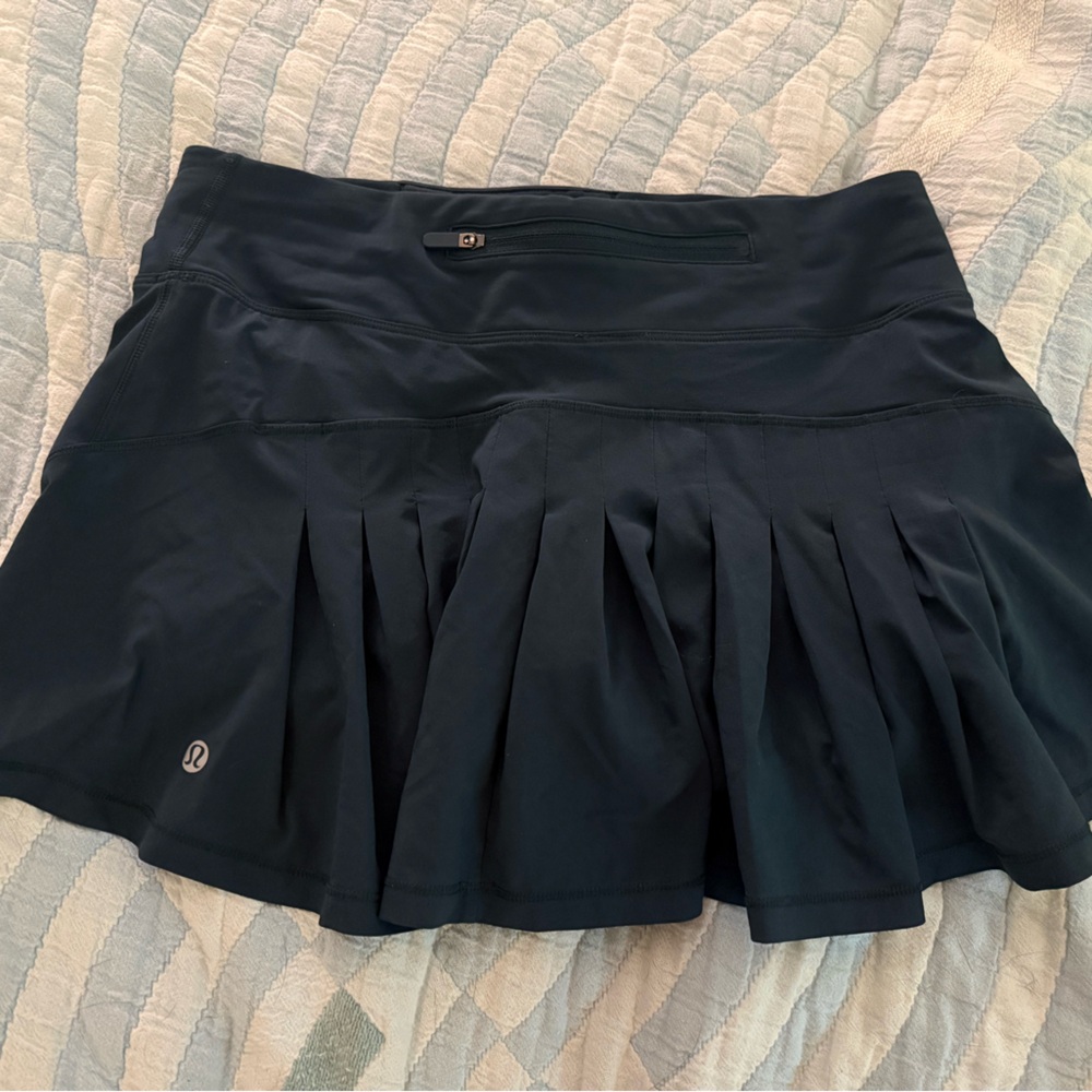 Dark teal Pleated Lululemon skirt
